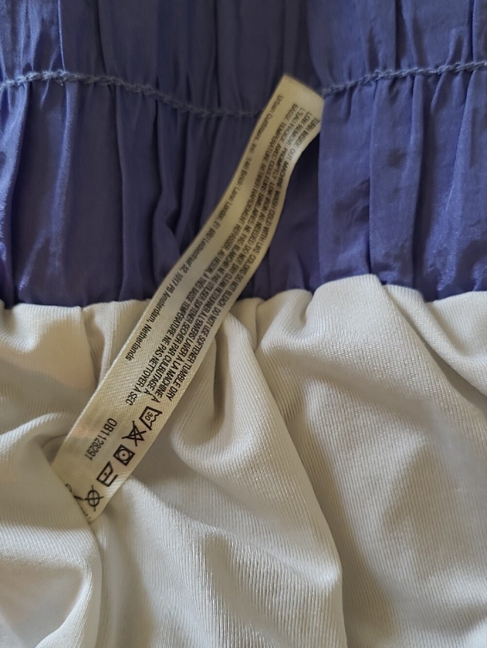 Free People Lavender Smocked-Waist Athletic Shorts - Picture 14 of 14